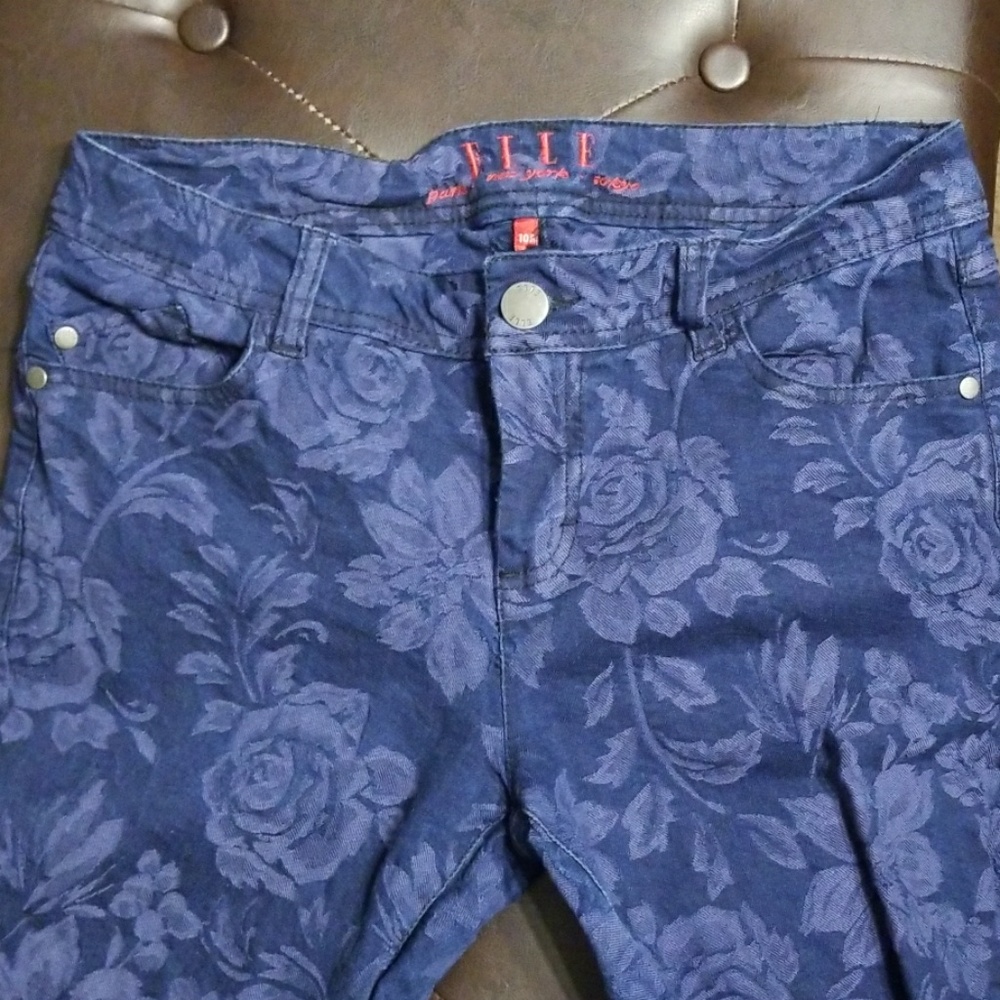 💞4 for $20💞 Floral Skinny Denim Jeans